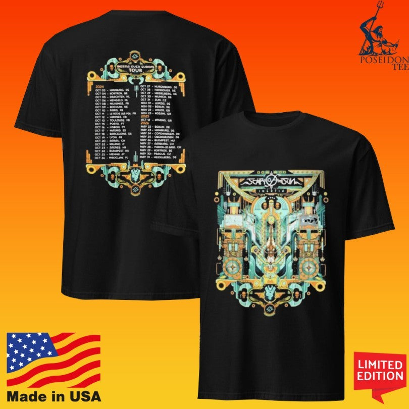 Impericon Scar Of The Sun Interia Tour 2026 T-shirt