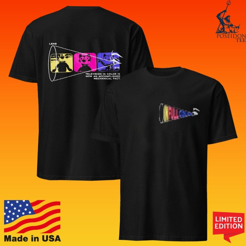 In Full Color Lens Television In Color Is Now An Accomplished Mechanical Fact T-shirt