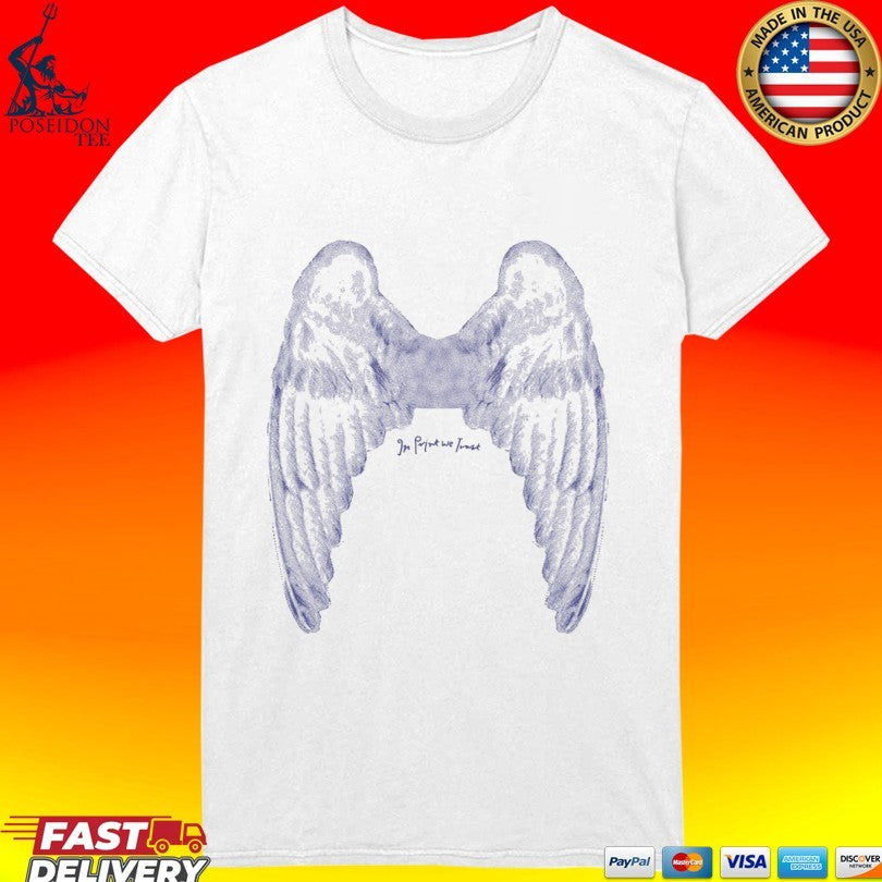 In Print We Trust Angel T-shirt