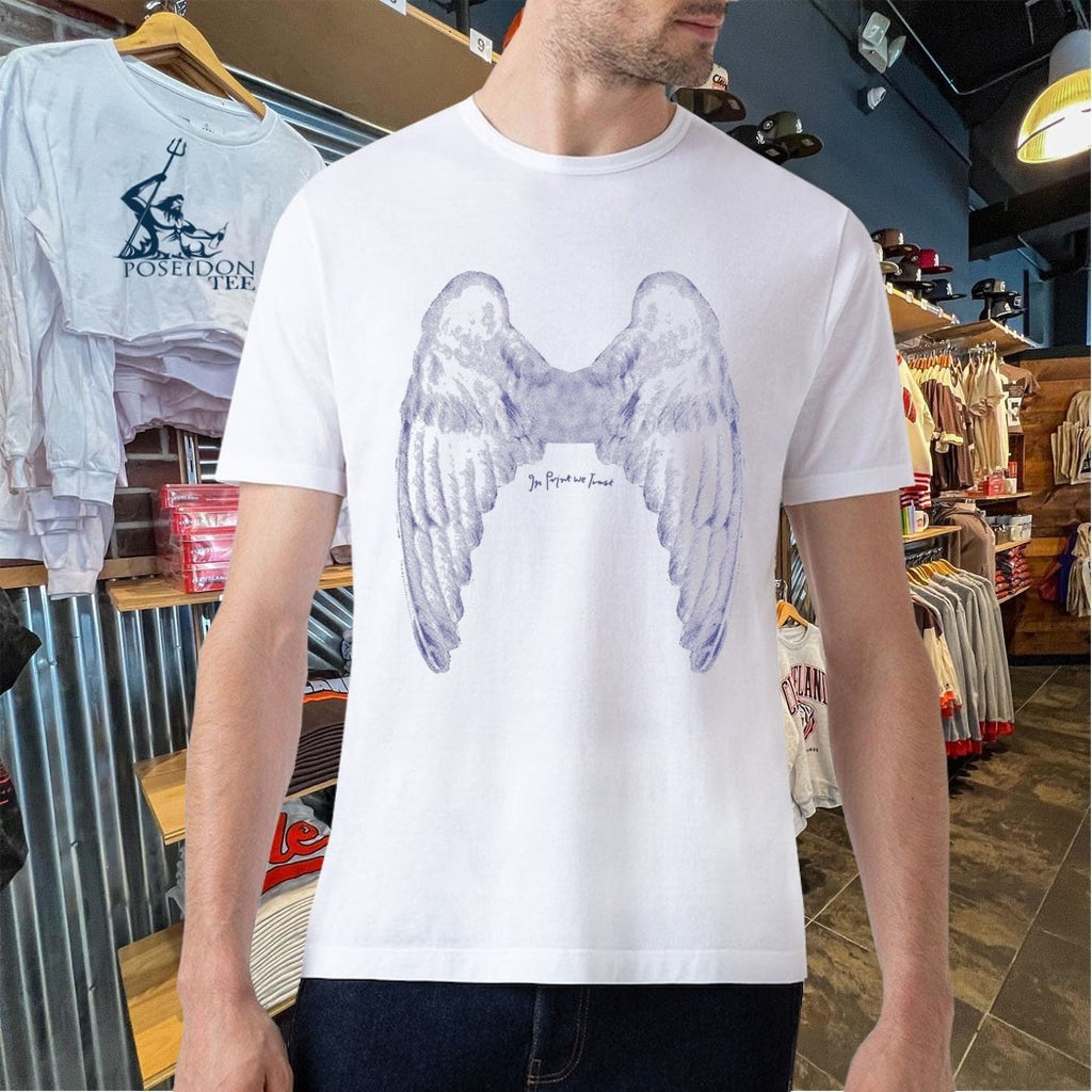In Print We Trust Angel T-shirt