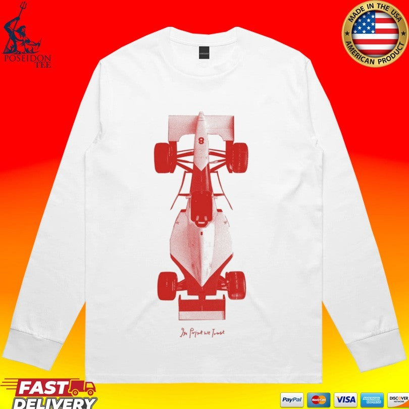 In Print We Trust Racing Car T-shirt