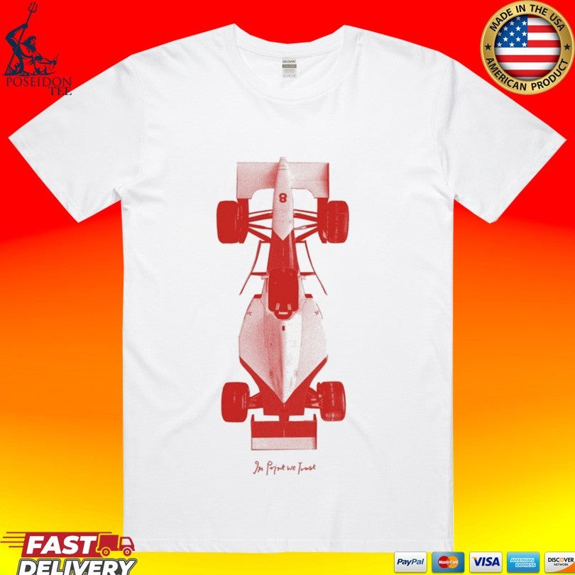 In Print We Trust Racing Car T-shirt