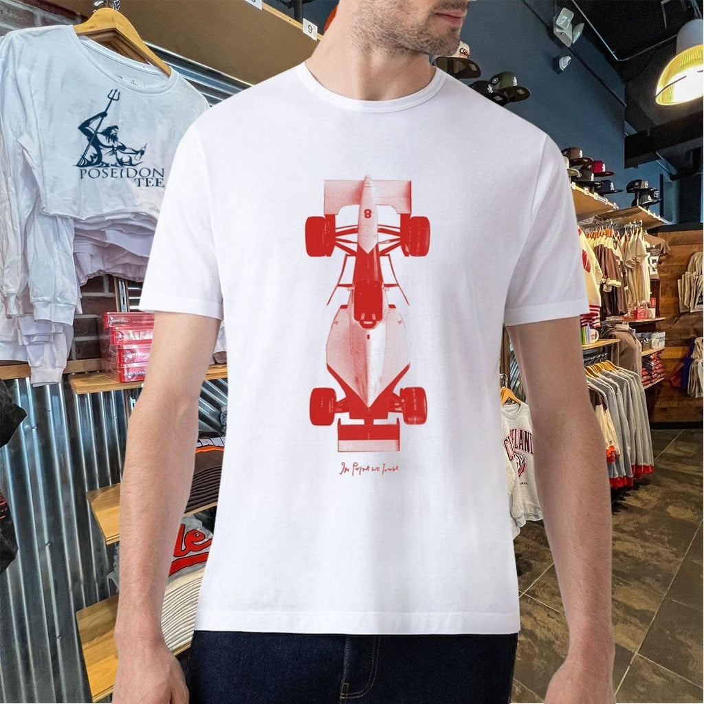 In Print We Trust Racing Car T-shirt
