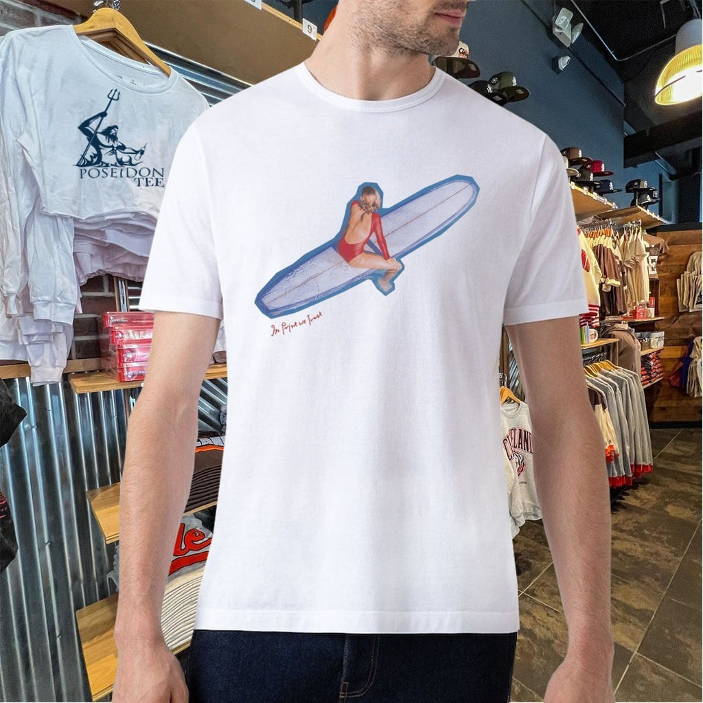 In Print We Trust Surf’s Up T-shirt