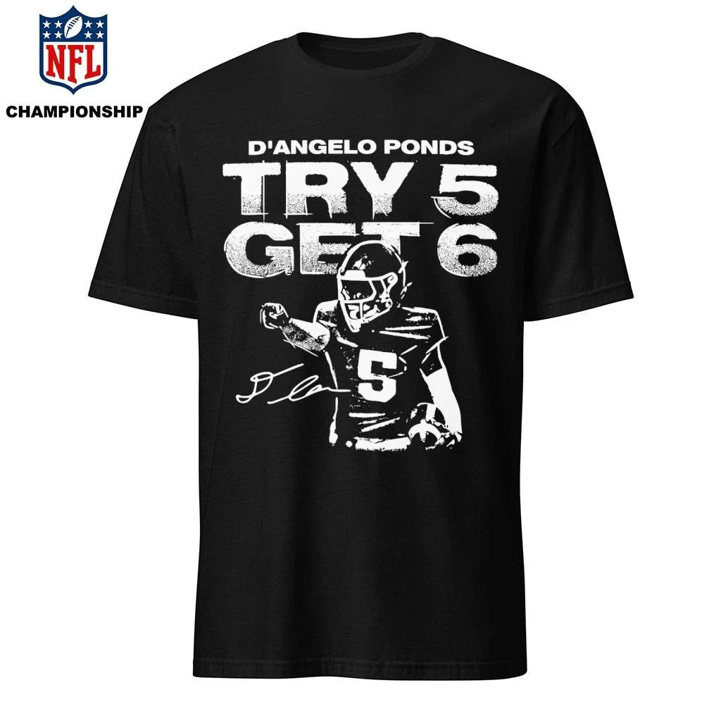 Indiana Football Try 5 Get 6 D’Angelo Ponds Shirt