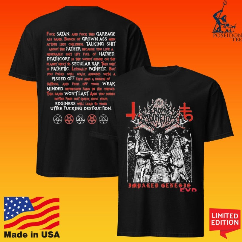 Indiemerchstore Crown Magnetar Utter Freaking Destruction T-shirt