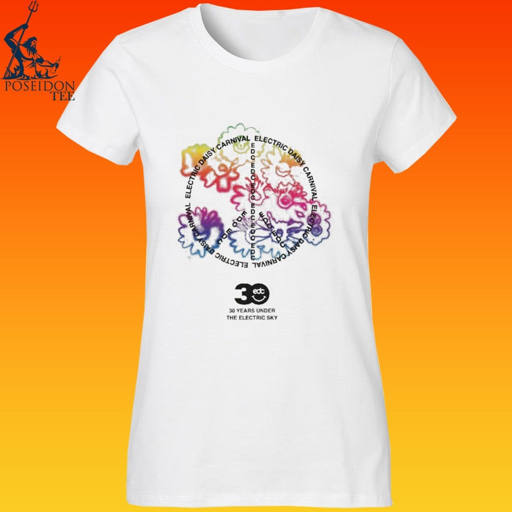 Insomniac Peace Edc 30th Year T-shirt