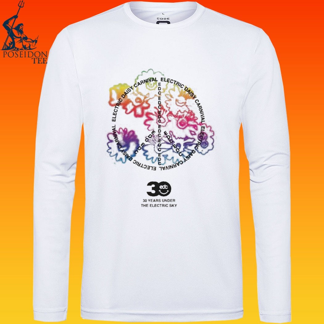 Insomniac Peace Edc 30th Year T-shirt
