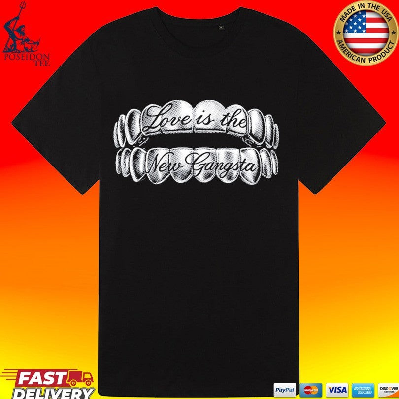 Interscope Love In The New Gangsta Litng Grill T-shirt