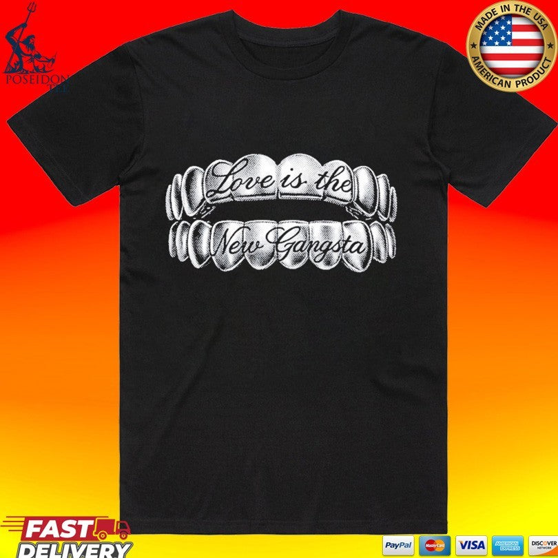 Interscope Love In The New Gangsta Litng Grill T-shirt