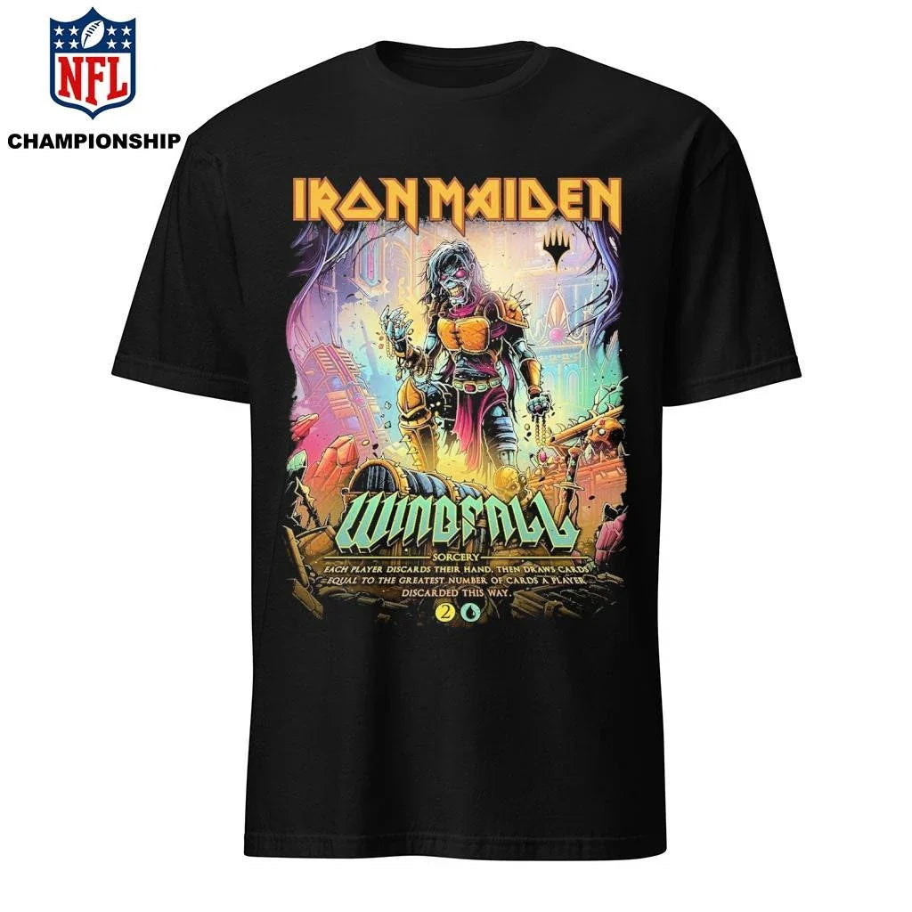 Iron Maiden X Magic The Gathering Windfall Eddie Shirt
