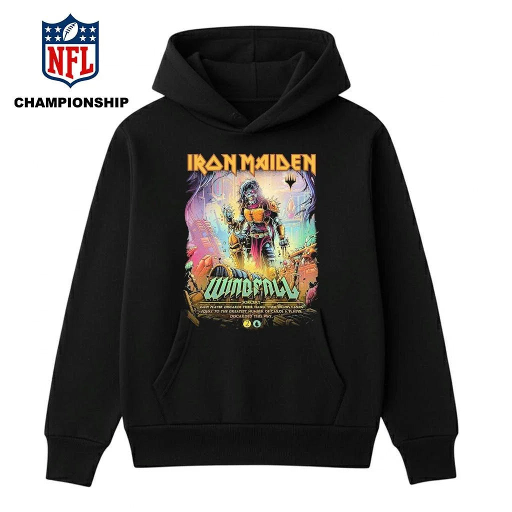 Iron Maiden X Magic The Gathering Windfall Eddie Shirt