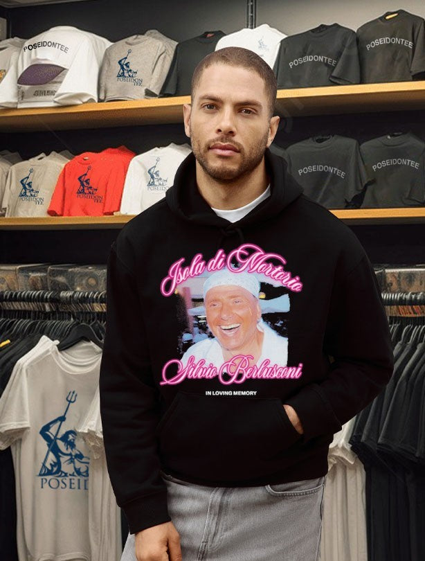 Isola Di Mortorio Silvio Berlusconi In Loving Memory T-shirt