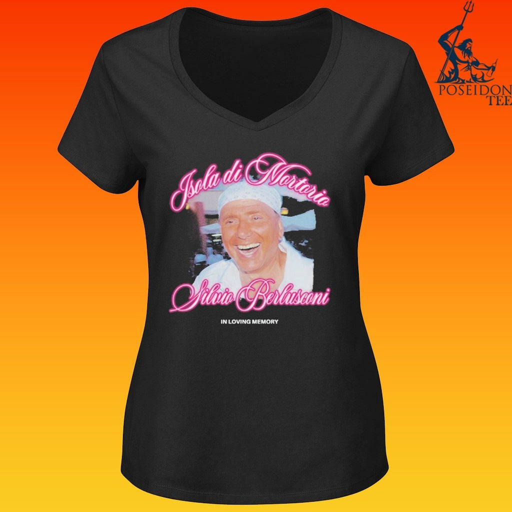 Isola Di Mortorio Silvio Berlusconi In Loving Memory T-shirt
