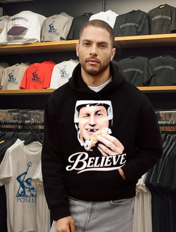 Jack Hughes Believe Flyers T-shirt