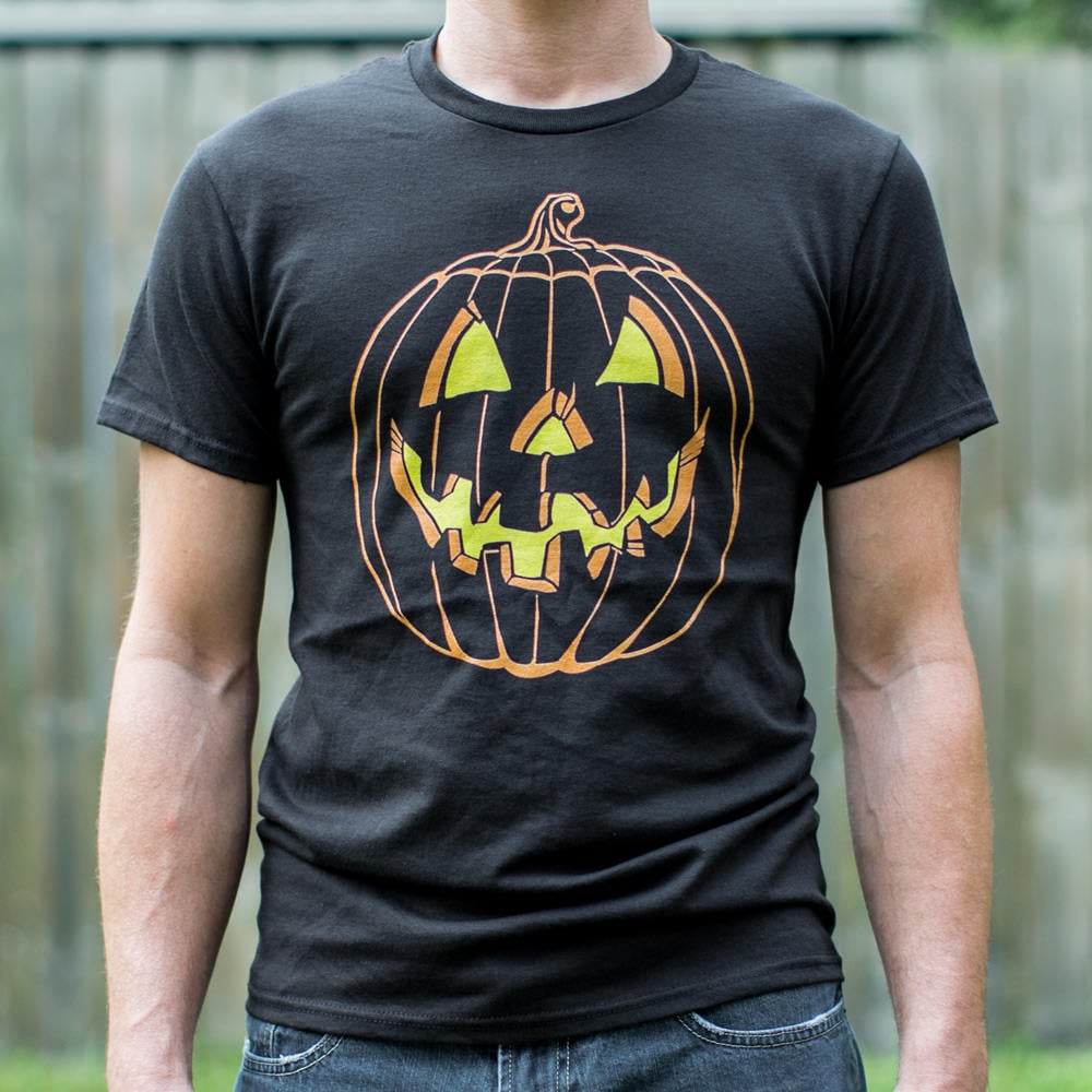 Jack O' Lantern Glowing Carved Pumpkin Face