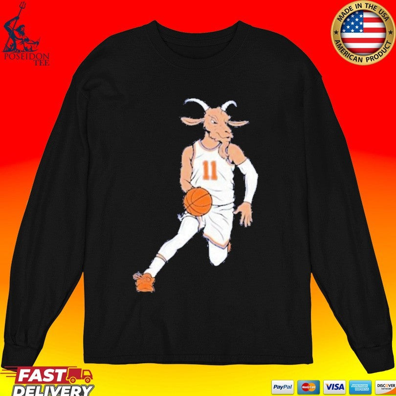 Jalen Brunson 11 Goat New York Knicks NBA Finals Champions Winner T-shirt