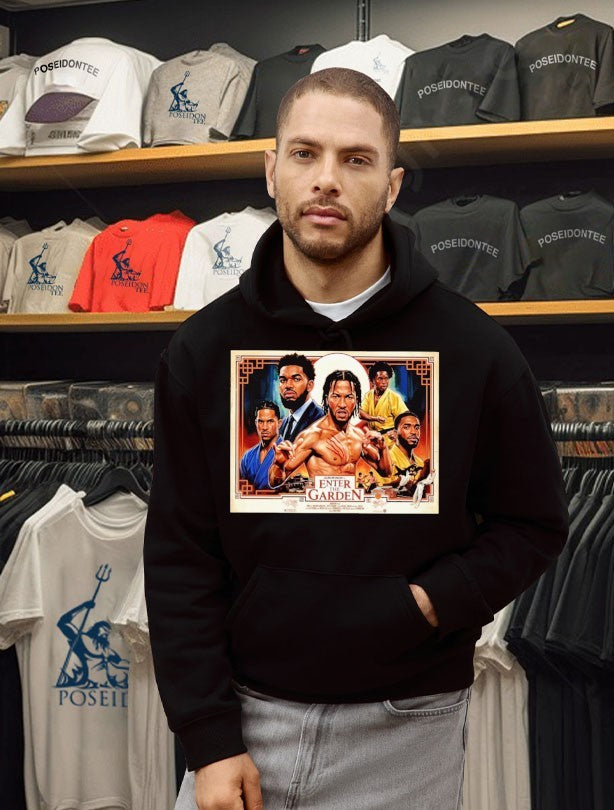 Jalen Brunson New York Knicks Enter The Garden Martial Arts T-shirt