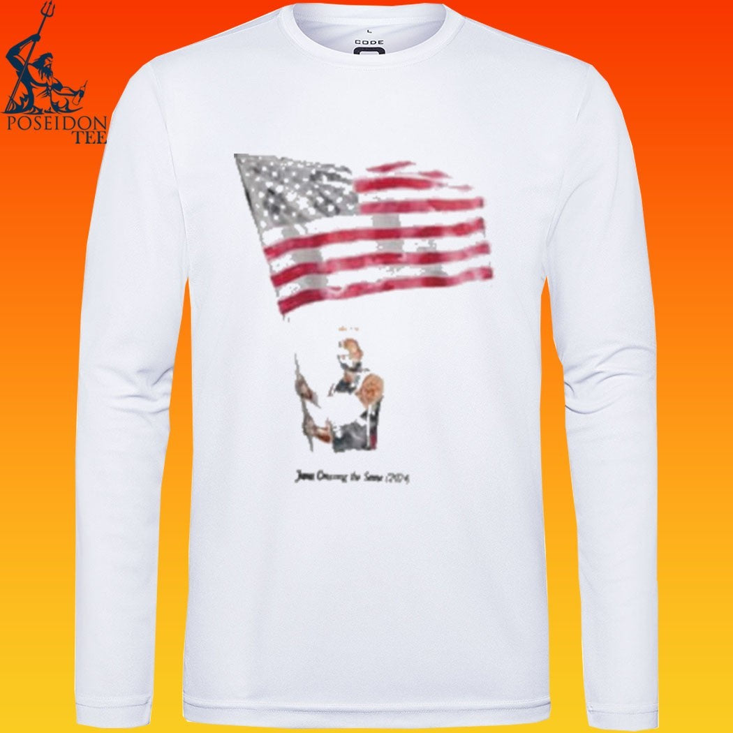 James Crossing The Seine 2024 T-shirt