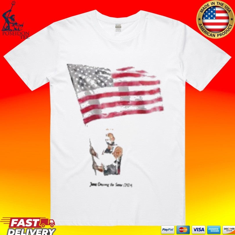 James Crossing The Seine 2024 T-shirt