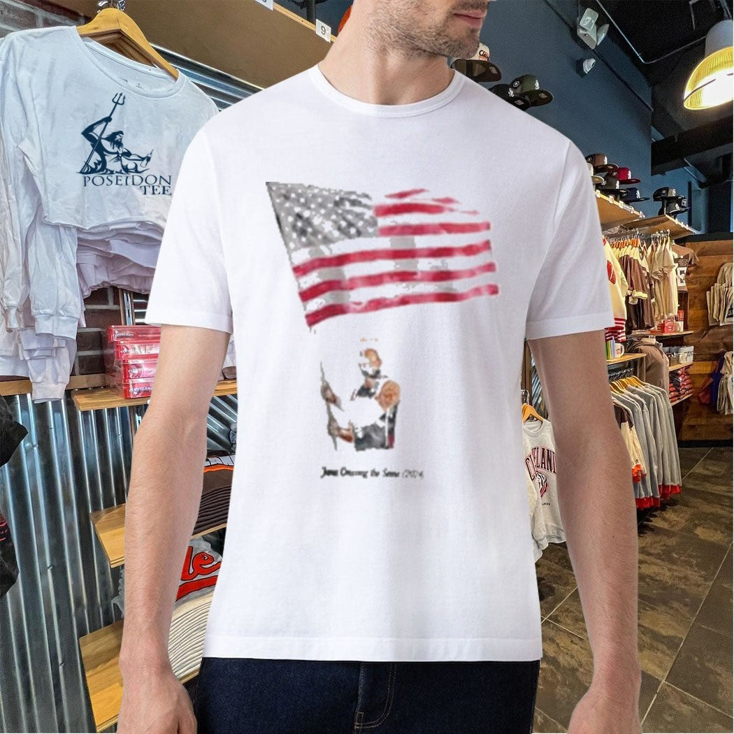 James Crossing The Seine 2024 T-shirt