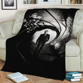 james bond Fleece Throw Blanket
