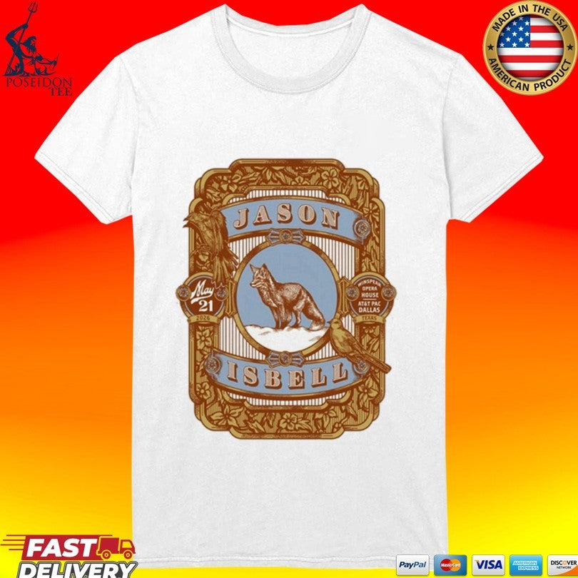 Jason Isbell 5 21 2026 Dallas Tx T-shirt