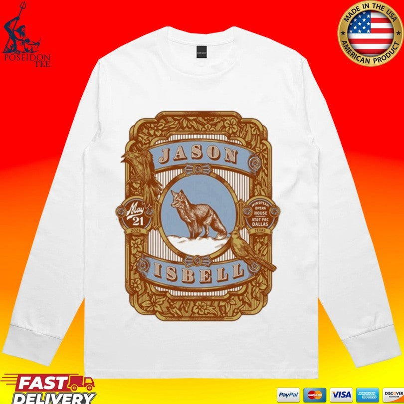 Jason Isbell 5 21 2026 Dallas Tx T-shirt