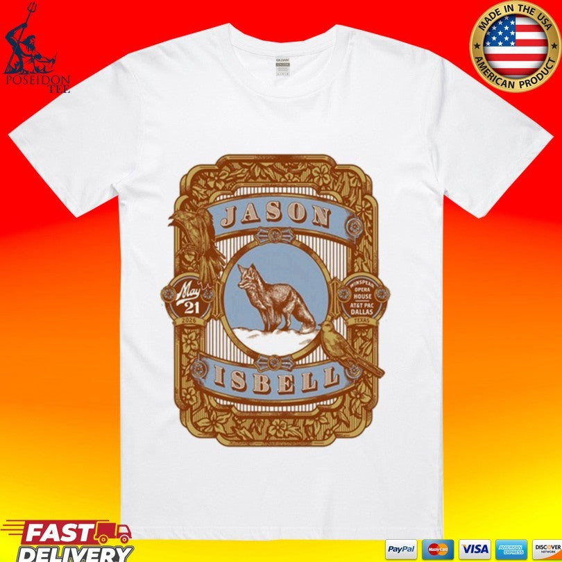 Jason Isbell 5 21 2026 Dallas Tx T-shirt