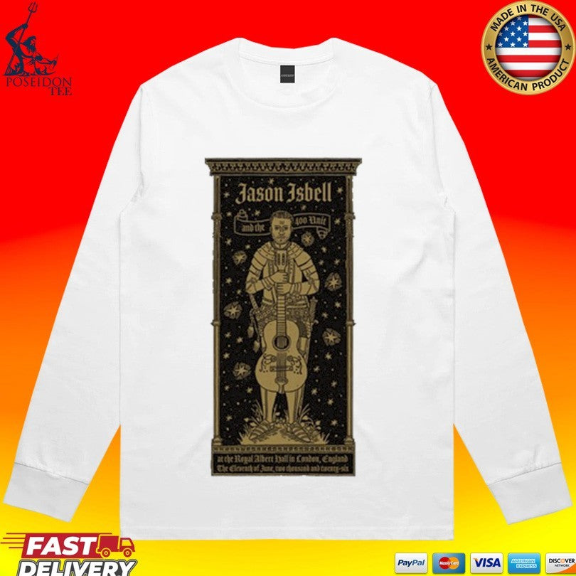 Jason Isbell At Royal Albert Hall On Jun 11 2026 T-shirt