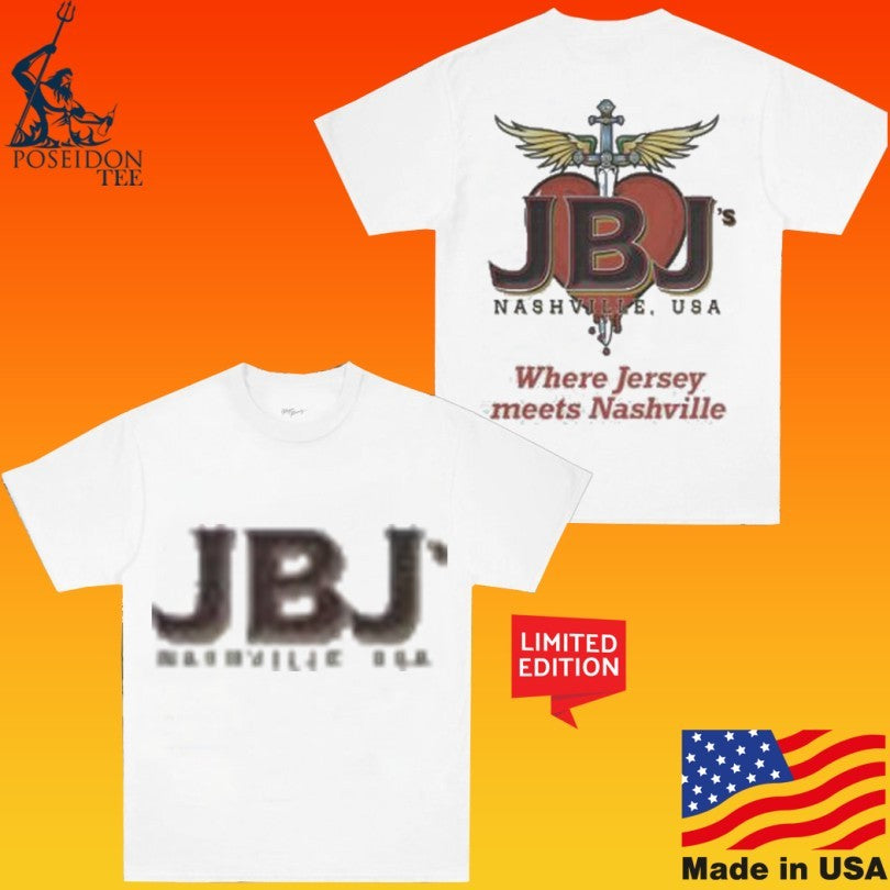 Jbj’s Nashville Jbj’s Where Jersey Meets Nashville T-shirt