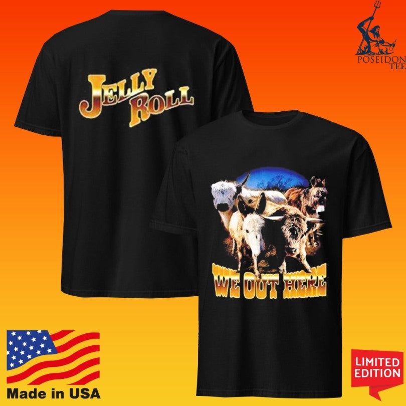 Jelly Roll The Little Ass Shed Tour 2026 Cloud T-shirt