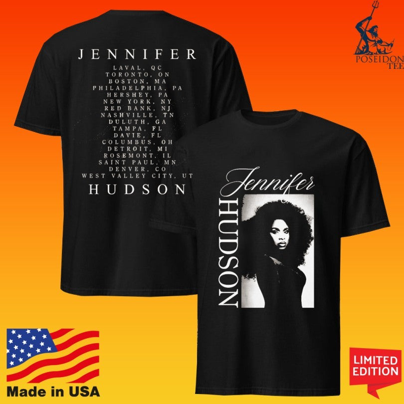 Jennifer Hudson Brown Tour T-shirt