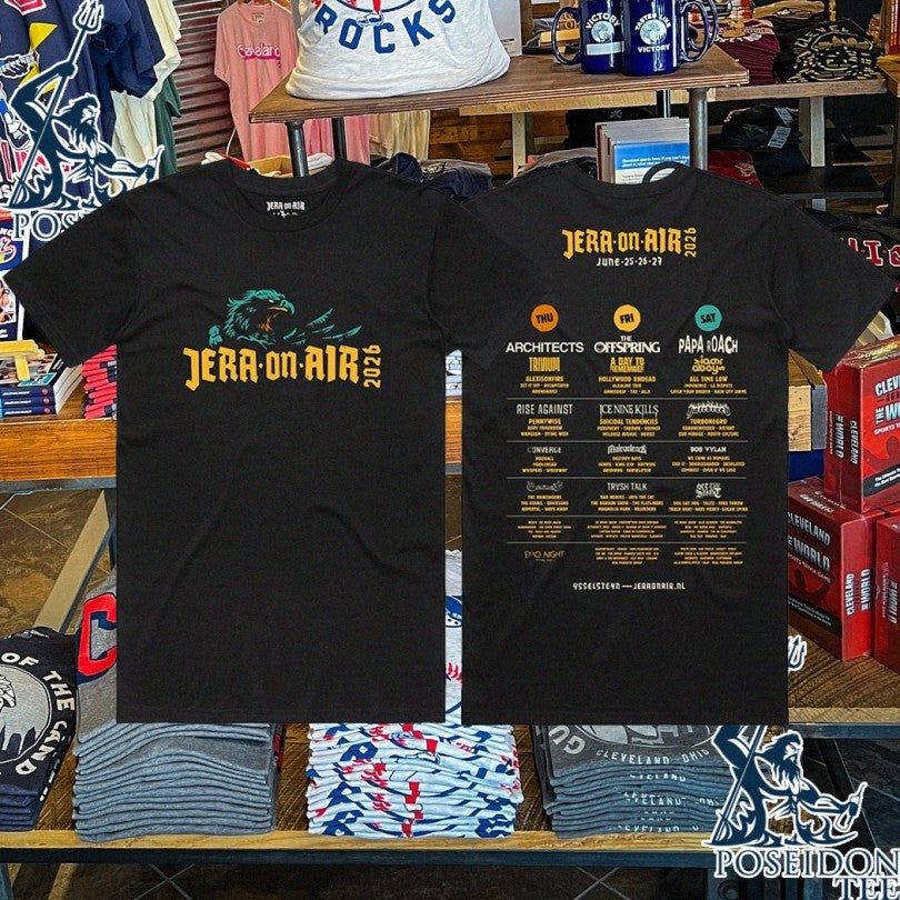 Jera On Air Line-up June 25 26 27 T-shirt