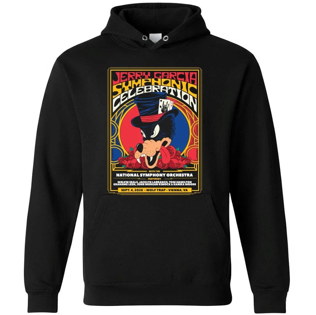 Jerry Garcia Symphonic Celebration With The National Symphony Orchestra In Vienna Virginia 2026 At Wolf Trap On September 4 2026 Shirt