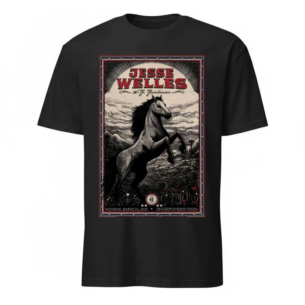 Jesse Wellles Berkeley CA 3.21.2026 Poster Shirt