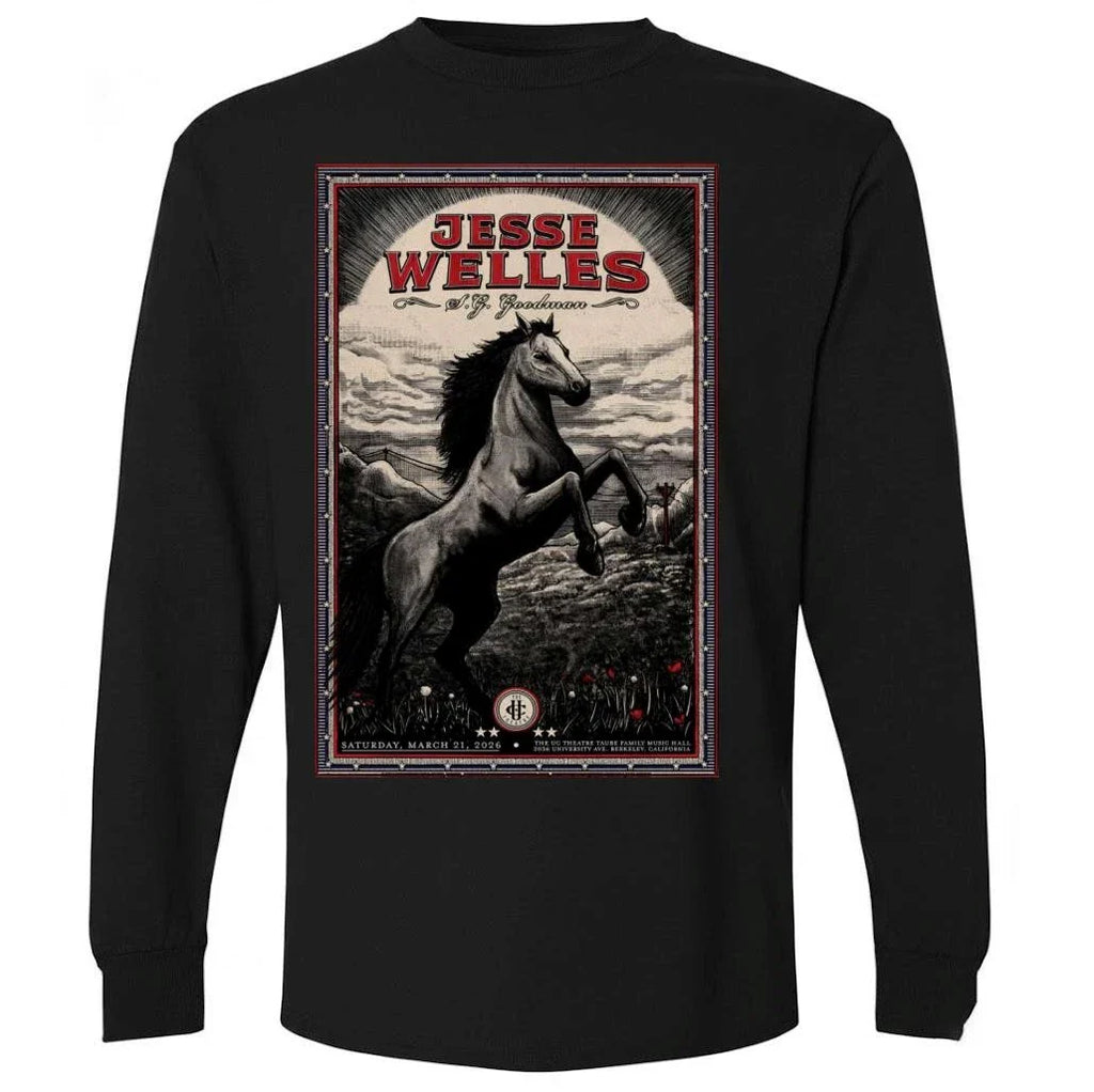 Jesse Wellles Berkeley CA 3.21.2026 Poster Shirt
