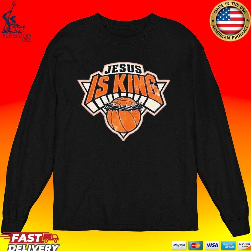 Jesus Is King Knicks T-shirt