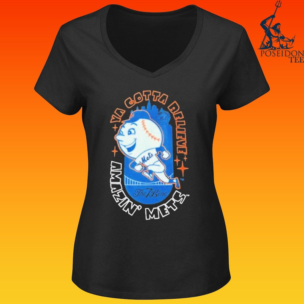Joba Chamberlain Ya Gotta Believe Amazin’ Mets T-shirt