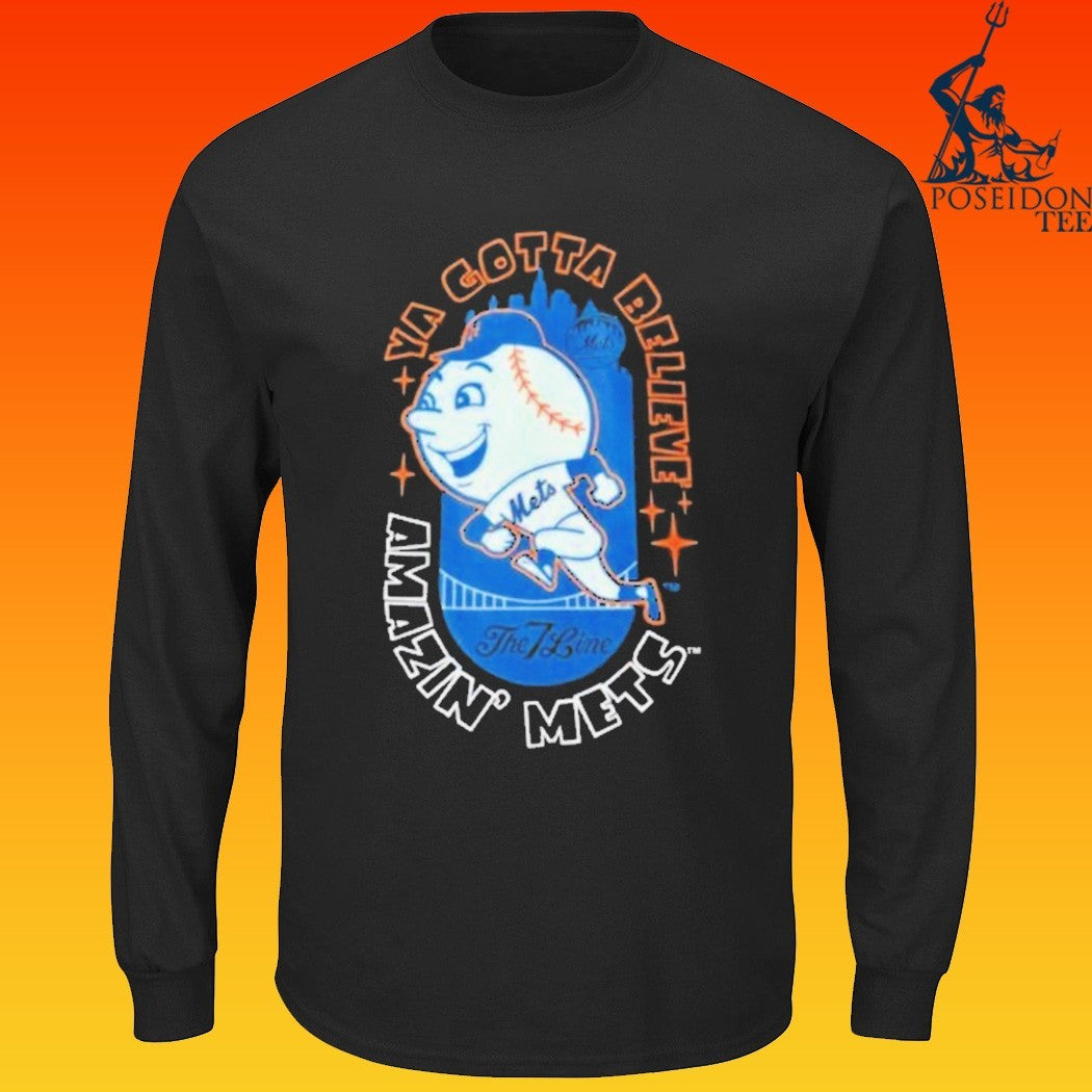Joba Chamberlain Ya Gotta Believe Amazin’ Mets T-shirt