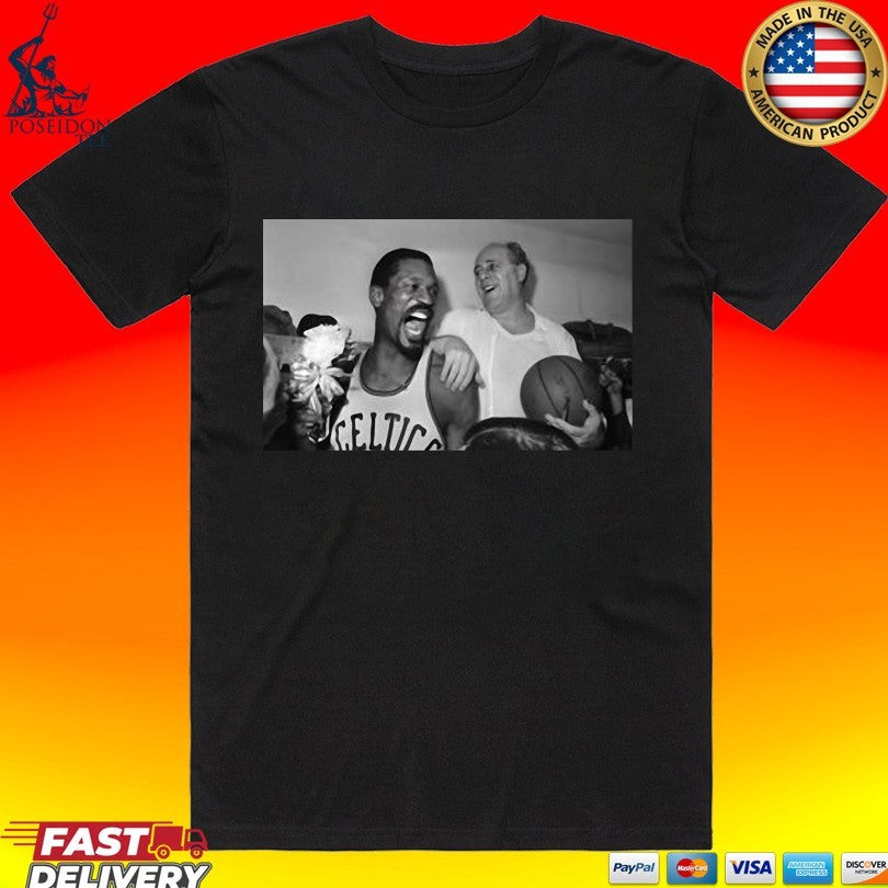 Joe Mazzulla Bill Russell And Red Auerbach T-shirt