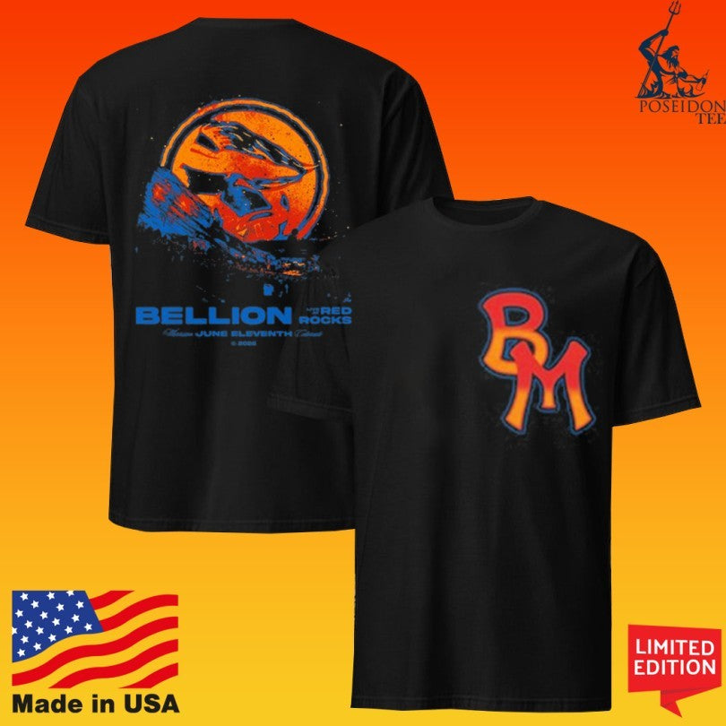 Jon Bellion Red Rock 06 11 2026 Morrison T-shirt