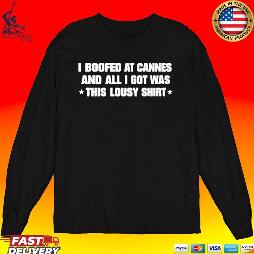 Jordan Firstman I Boofed At Cannes And All I Got Was This Lousy T-shirt