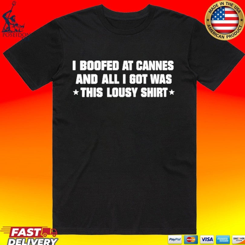 Jordan Firstman I Boofed At Cannes And All I Got Was This Lousy T-shirt