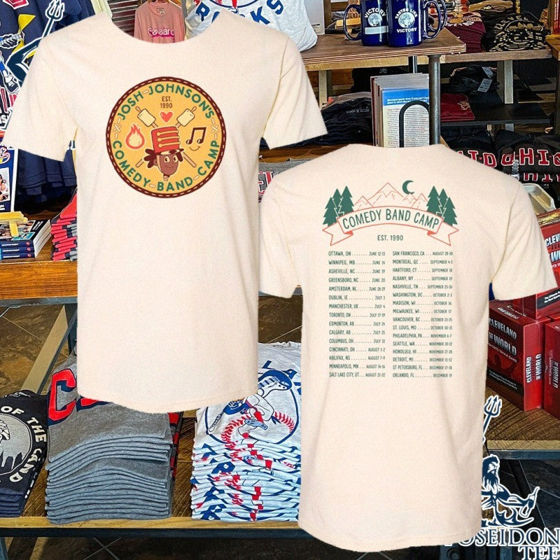 Josh Johnson Comedy Band Camp Tour T-shirt