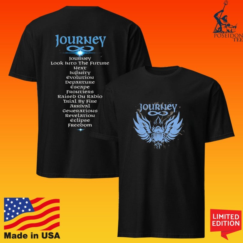 Journey Albums Tie-dye T-shirt