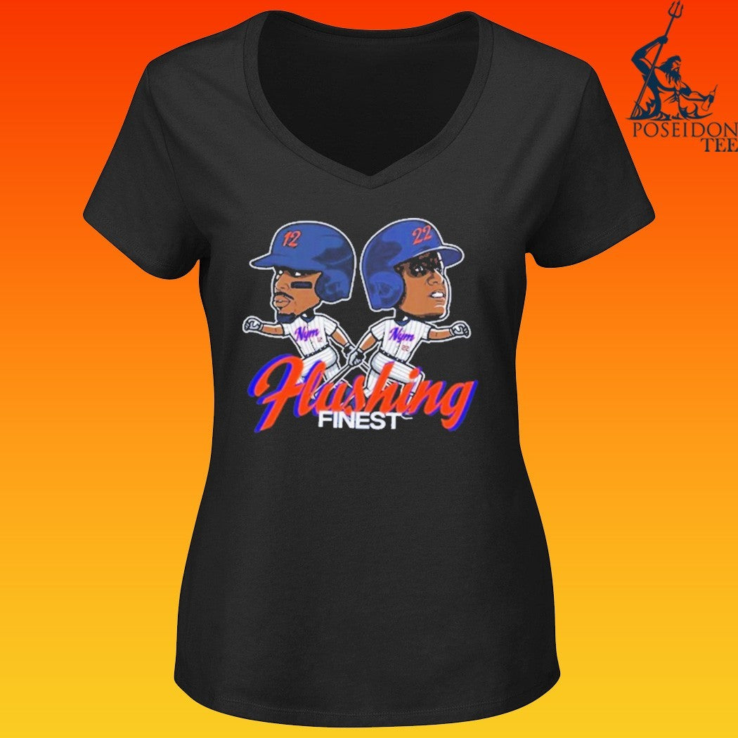 Juan Soto And Francisco Lindor Flushing Finest T-shirt