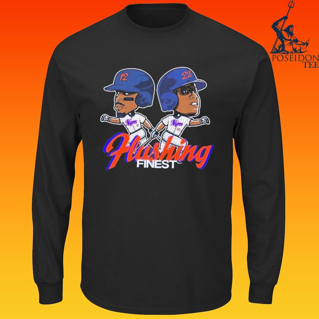 Juan Soto And Francisco Lindor Flushing Finest T-shirt