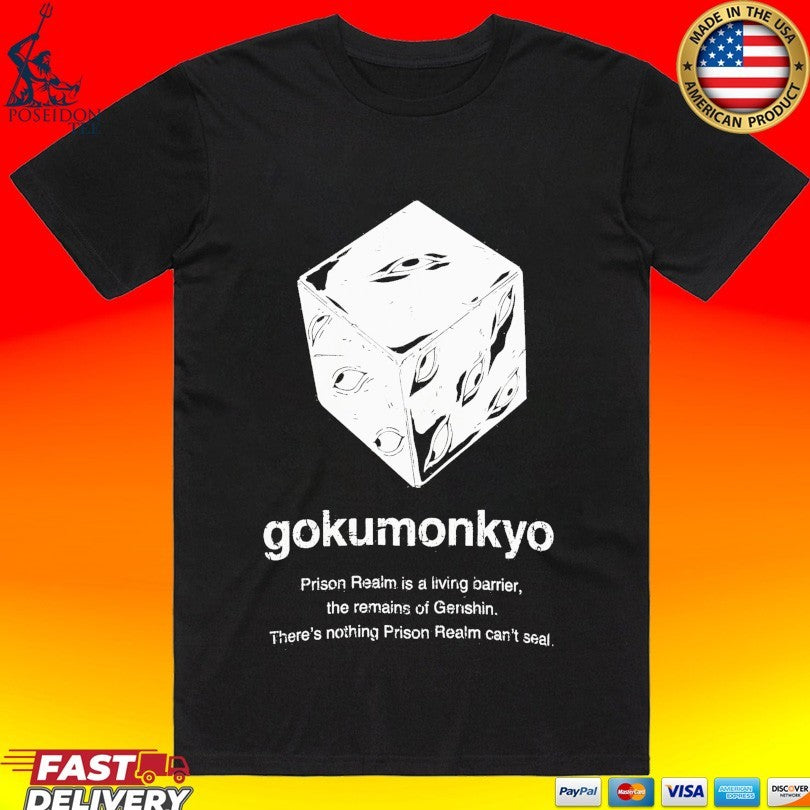 Jump Ichiban Jujutsu Kaisen X Mangart Beams Prison Realm T-shirt