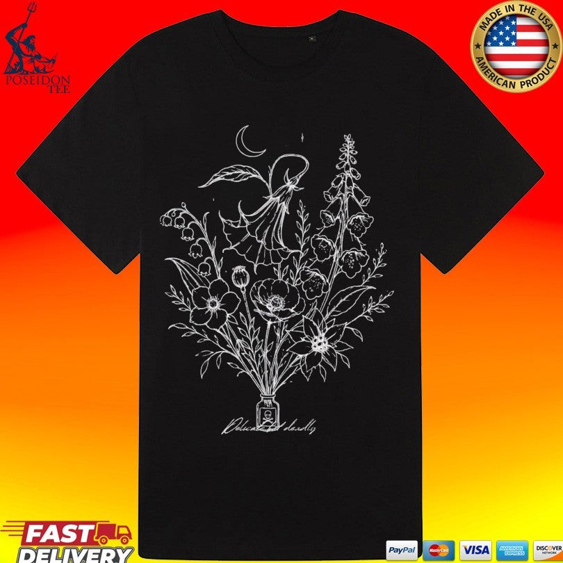 Just Listed A Delicate And Deadly Botanical T-shirt